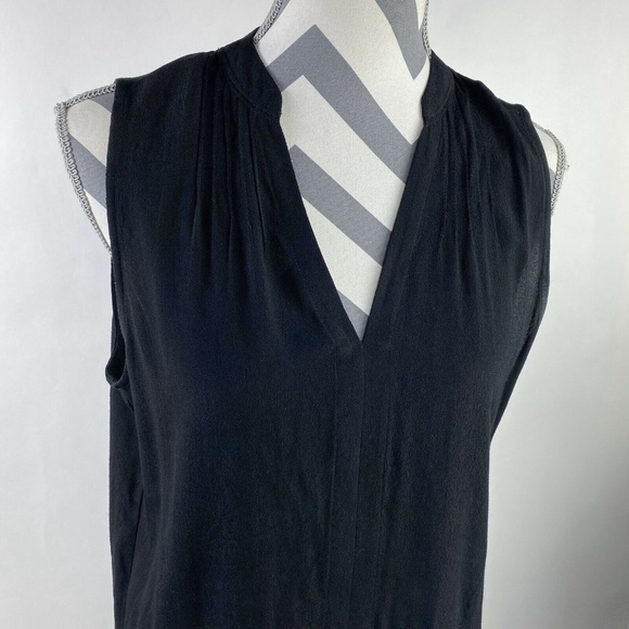 Madewell Medium V Neck Sleeveless Fairsky Shift Dress - Picture 4 of 6